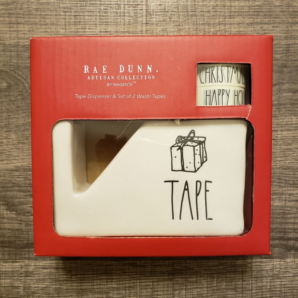 Rae Dunn Tape Dispenser & Washi Tapes